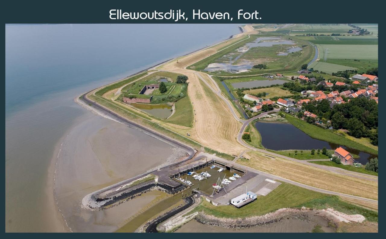 Vakantiewoning Deltahof Ellewoutsdijk Exteriör bild