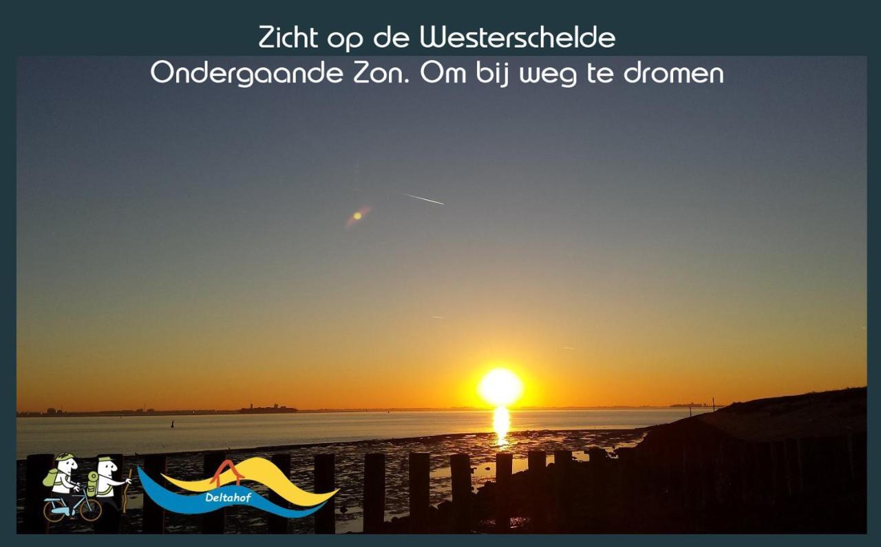 Vakantiewoning Deltahof Ellewoutsdijk Exteriör bild