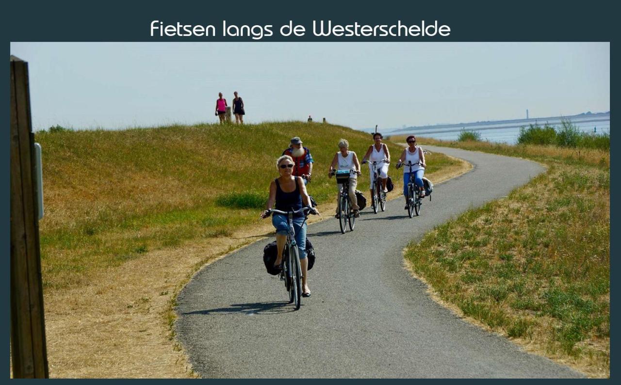 Vakantiewoning Deltahof Ellewoutsdijk Exteriör bild
